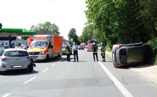 Polizei Bochum: POL-BO: Verkehrsunfall mit Verletzten Zeppelindamm Zollstr.