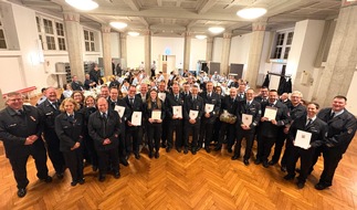 Freiwillige Feuerwehr R&uuml;desheim: FW R&uuml;desheim: Feuerwehr zieht Bilanz: Steigerung an Brandeins&auml;tzen fordert mehr Verletzte