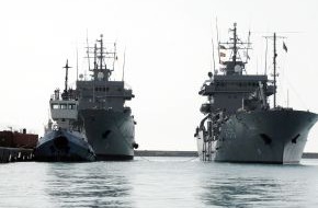 Presse- und Informationszentrum Marine: Deutsche Marine - Pressemeldung/ Pressetermin: Einsatz vorm Libanon beendet: "Main" kehrt zurück