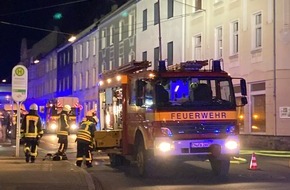 Feuerwehr Hattingen: FW-EN: Gemeldeter Brand mit mehrfacher Menschenrettung