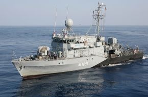 Presse- und Informationszentrum Marine: Marine - Pressemitteilung / Pressetermin: Einsatz vor dem Libanon - Zwei Marineboote aus Kiel starten in den UNIFIL-Einsatz