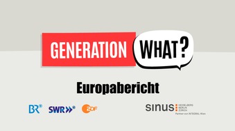 ZDF: "Generation What?": Europäische Jugend mit wenig Vertrauen in Politik und Institutionen / Europäischer Abschlussbericht der Jugendstudie unter Beteiligung von ZDF, BR und SWR (FOTO)