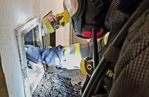 Feuerwehr Radolfzell: FW-Radolfzell: Kaminbrand
