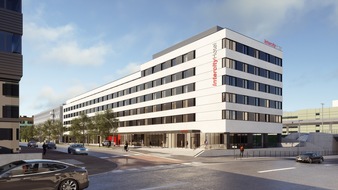 Deutsche Hospitality: Pressemitteilung: "Für das neue IntercityHotel in Graz und das SMARTments student startete mit der Gleichenfeier die nächste Bauphase"