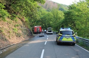 Polizei Düren: POL-DN: Schwerverletzter Motorradfahrer