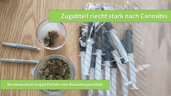 Bundespolizeiinspektion Ludwigsdorf: BPOLI LUD: Zugabteil voller Marihuanageruch - Bundespolizei entdeckt Drogen im Einreisezug