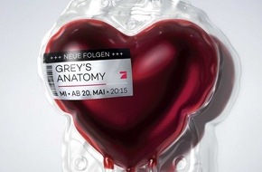 ProSieben: ProSieben lässt "Grey's Anatomy" an sein Herz(stück): Die Sender-Ikone pulsiert im Takt der neuen Staffel