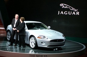 Jaguar Land Rover Deutschland GmbH - Presse Jaguar: Weltpremiere: Der neue Jaguar XK - sportlicher Luxus für das 21. Jahrhundert / Rundum neuer Sportwagen mit leichter Alukarosserie