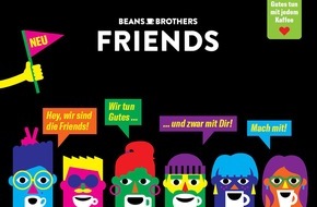 Tchibo GmbH: Kaffeegenuss, Spaß und Engagement: Das sind die Beans Brothers FRIENDS!