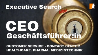 Kontrast Personalberatung GmbH: Nachfolger*in gesucht: CEO für Digital Contact Center im Healthcare-Markt (NRW) / Altersbedingter Generationswechsel auf C-Level - Executive-Search-Suche mit Kontrast Headhunter Hamburg GmbH gestartet