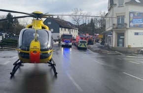 Feuerwehr Sprockhövel: FW-EN: Feuerwehr sichert Hubschrauberlandung
