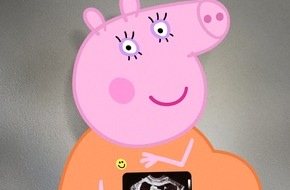 HASBRO Deutschland GmbH: Wir bekommen "Nachwutz"! / Mama Wutz ist schwanger und Peppa wird zum zweiten Mal große Schwester