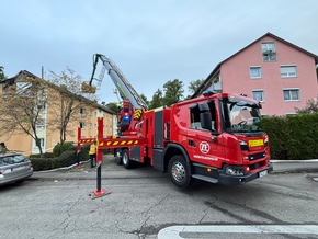 KFV Bodenseekreis: Hoher Sachschaden bei Wohnhausbrand