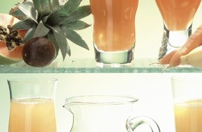 VdF Verband der deutschen Fruchtsaft-Industrie: Der Vitamin-Kick für zwischendurch: Fruchtsaft / Keine Chance für die Frühjahrsmüdigkeit