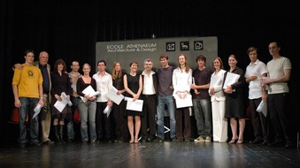 Ecole ATHENAEUM-EUROPE: L'architecture et le design en fête à Lausanne: Les 140 étudiant(e)s, les professeurs et invités de l'ATHENAEUM célébraient ce vendredi le 60ème anniversaire de leur école.