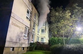 Feuerwehr Dortmund: FW-DO: Wohnungsbrand in Dortmund - Brackel