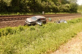 Polizeidirektion Neuwied/Rhein: POL-PDNR: Verkehrsunfall auf der B 42 in Höhe Rheinbreitbach