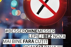 Polizei Paderborn: POL-PB: Kampagne gegen Messergewalt - Plakataushang gestartet