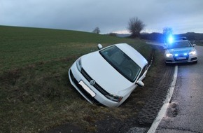Polizeidirektion Kaiserslautern: POL-PDKL: Wild ausgewichen und Unfallstelle verlassen