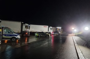 Polizeiinspektion Göttingen: POL-GÖ: (320/2025) ROADPOL Safety Days: Autobahnpolizei Göttingen kontrolliert den gewerblichen Güterverkehr auf der A 7 - hohe Beanstandungsquote