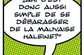 Schweizerische Zahnärzte-Gesellschaft SSO: Santé buccale: C'est donc aussi simple de se débarrasser de la mauvaise haleine?