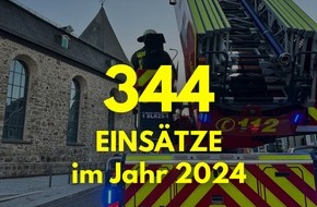 Feuerwehr Leichlingen: FW Leichlingen: Jahresrückblick & Silvester-Bilanz