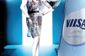 VILSA-BRUNNEN Otto Rodekohr GmbH: VILSA Mineralwasser sprudelt auf der Mercedes-Benz Fashion Week / Natürlichkeit ist ein Statement - auch in der Modewelt