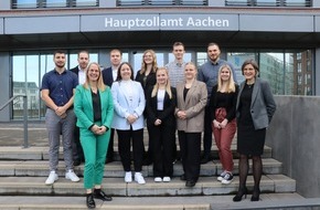 Hauptzollamt Aachen: HZA-AC: Sieben Nachwuchskräfte für den Aachener Zoll starten im neuen Bachelor-Studiengang
