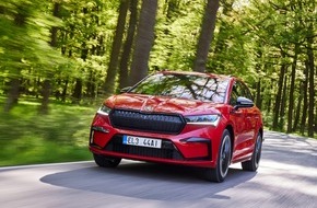 Skoda Auto Deutschland GmbH: Auch unter Strom: im Elektrofahrzeug immer auf der sicheren Seite