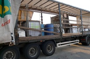 Polizeiinspektion Northeim: POL-NOM: Gefahrguttransporter stillgelegt - Bilder im Anhang
