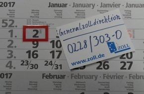 Generalzolldirektion: Direkter Draht zum Zoll
Neue Rufnummer der Generalzolldirektion ab dem 1. Januar 2017