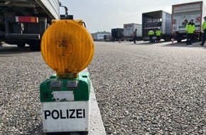 Polizeipräsidium Ludwigsburg: POL-LB: "Trucker Safety Week" - Polizeipräsidium Ludwigsburg beteiligt sich an europaweiter Kontrollaktion