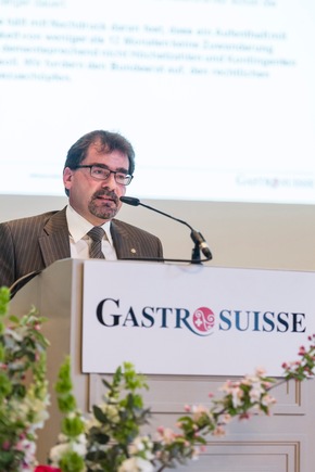 Jahresmedienkonferenz GastroSuisse: Frankenstärke und Gastronomietourismus fordern das Gastgewerbe heraus