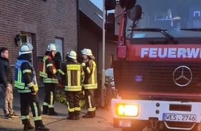 Feuerwehr Schermbeck: FW-Schermbeck: Schwelbrand in Wohnung