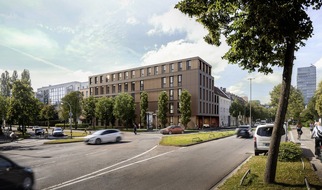 DF Deutsche Finance Holding AG: DEUTSCHE FINANCE GROUP mit planmäßigem Baufortschritt für Büro- und Gewerbeprojekt 'H56' in München