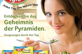 iglo Deutschland: Abwechslungsreich und ausgewogen genießen mit den neuen iglo Gemüse-Reis Pyramiden (BILD)