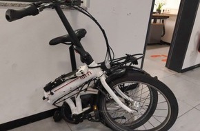 Bundespolizeidirektion Sankt Augustin: BPOL NRW: Gutes Auge - Bundespolizist erkennt gesuchten Fahrraddieb von Fahndungsplakat wieder
