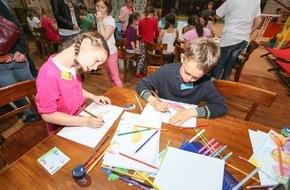 STAEDTLER SE: Weltkindermaltag 2015: STAEDTLER lässt "Bunte Träume" wahr werden