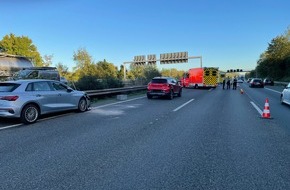 Feuerwehr Ratingen: FW Ratingen: Ratingen, Verkehrsunfall auf Autobahn