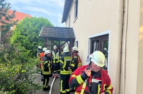 Freiwillige Feuerwehr Gemeinde Schiffdorf: FFW Schiffdorf: Dramatische Einsatzmeldung - Feuer mit Menschengefährdung glücklicherweise ohne Verletzte