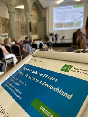Festkonferenz „50 Jahre Ramsar Konvention in Deutschland“