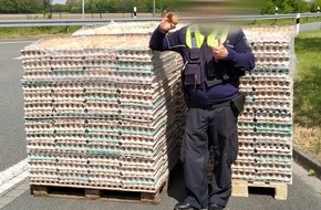 Polizei Münster: POL-MS: Die Retoure vom Osterhasen zu schwer - 7,5-Tonner um 41 Prozent überladen