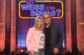 ARD Das Erste: Das Erste: Deutschland gegen die Schweiz - das Gesangsduell
"Wer weiß denn sowas?" - Kai Pflaume moderiert das schlaue Wissensspiel mit Bernhard Hoëcker und Elton