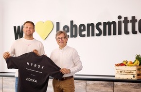 EDEKA ZENTRALE Stiftung & Co. KG: EDEKA und HYROX starten gemeinsame Partnerschaft: EDEKA wird offizieller Frischepartner von HYROX in Deutschland