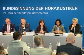 Bundesinnung der Hörakustiker KdöR: Bundespressekonferenz der biha / Qualität der Hörsystemversorgung bleibt hoch