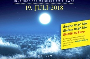 Polizeipräsidium Karlsruhe: POL-KA: (KA)Karlsruhe - Polizeimusikkorps spielt am 19. Juli  für die Majolika-Stiftung