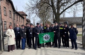 Gewerkschaft der Polizei: Zeichen gegen Antisemitismus und f&uuml;r internationale Solidarit&auml;t - Internationale Polizeidelegation nimmt am &ldquo;March of the Living&rdquo; in Auschwitz teil