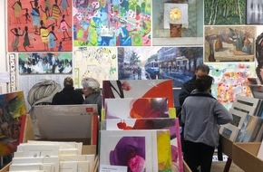 Kunstsupermarkt: 500 Kunstschaffende aus 15 Nationen / 20. Schweizer Kunst-Supermarkt in Solothurn