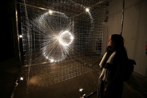 DIMENSIONS Exhibition in Leipzig - Digital Art Meets Industrial Venue