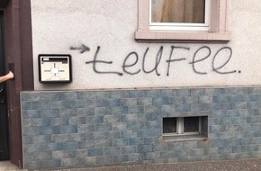 Polizeidirektion Pirmasens: POL-PDPS: Farbschmierereien an Hauswand in der Winzler Straße